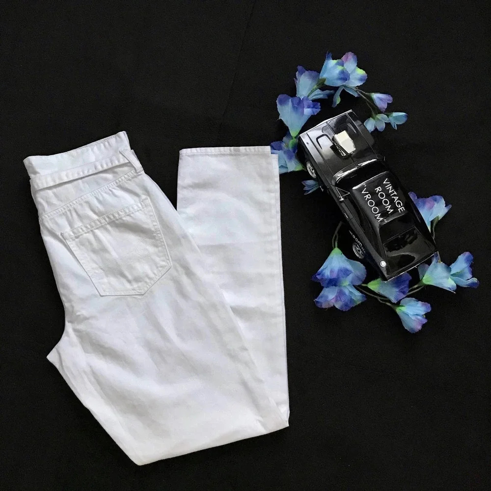 American Eagle NWOT White Mom Jean Women 6 X-Long